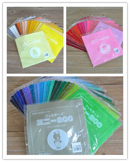 

Японская войлочная ткань SUNFELT, 1 шт., ткань для пэчворка, набор для детей, скрапбукинг, кукла, шитье, рукоделие, квилтинг, лист