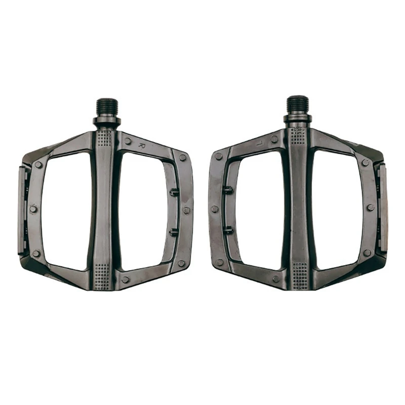 

New Upgrade Mountain Non-Slip Bike Pedals Platform Bicycle Flat Alloy Pedals 9/16Inch Bearings For Road MTB Fixie Bikes