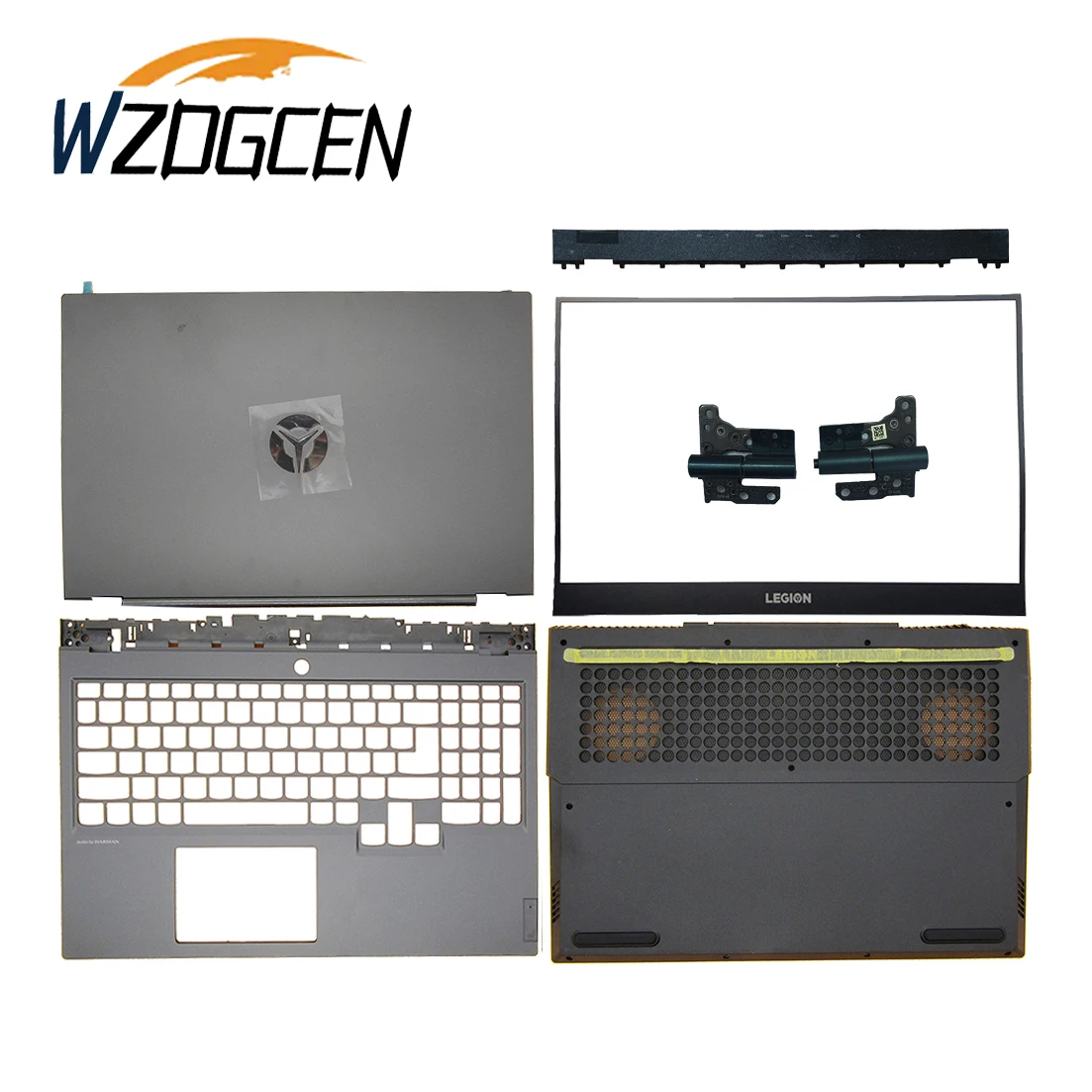 

New AP1HV000110 For Lenovo LEGION 5P 15IMH05H 15IMH05 LCD Back Lid Cover Front Bezel Palmrest Upper Keyboard Bottom Case Shell