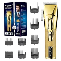 original kemei adjustable powerful 2 speed hair trimmer for men electric hair clipper professional beard haircut rechargeable