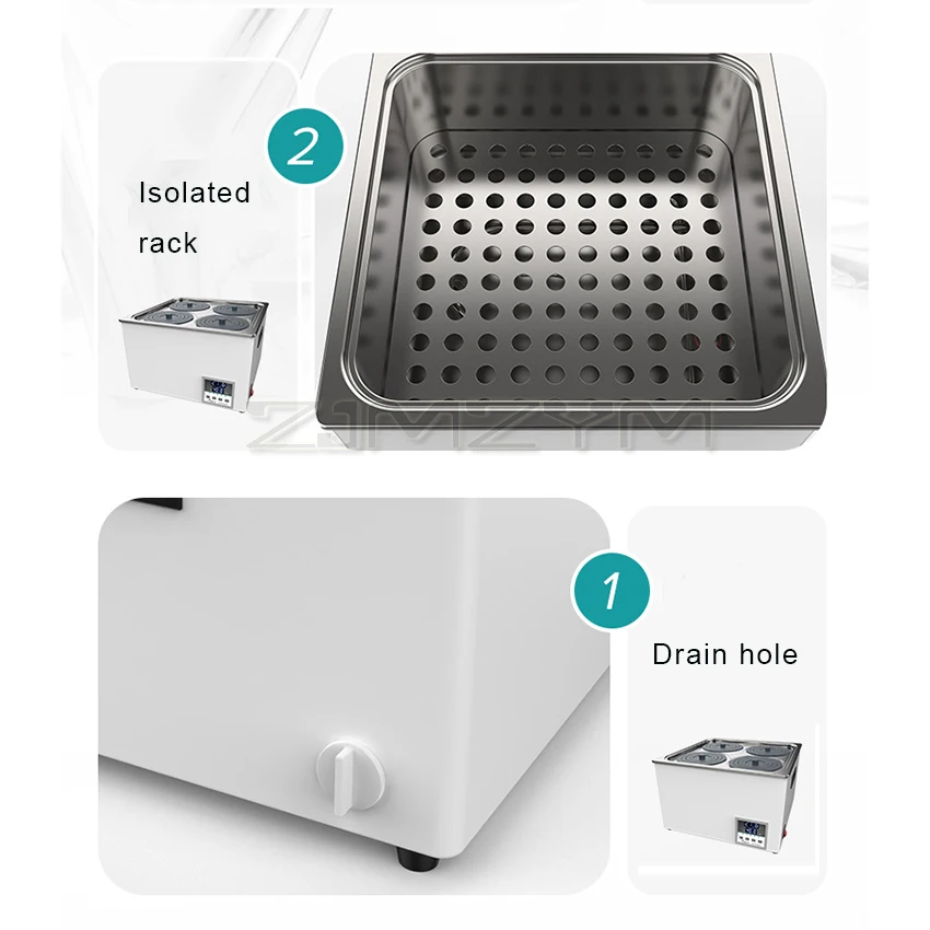 Лабораторная водяная баня 110/220 В постоянная температура ЖК-цифровой дисплей