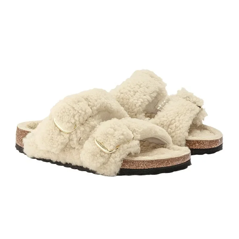 Ленивые люди носят швабра Мао 2024 осенне-зимняя новая мода теплая не устающая ноги