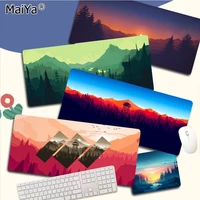 deep forest firewatch hot large gaming mousepad l xl xxl gamer mouse pad size for customized mouse pad for cs go pubg