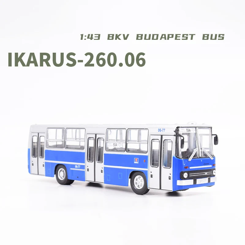 

Diecast 1:43 Scale Budapest, Hungary BKV Icarus 260.06 Bus PCL47152 Car Model Decoration Collectible Toy Gift