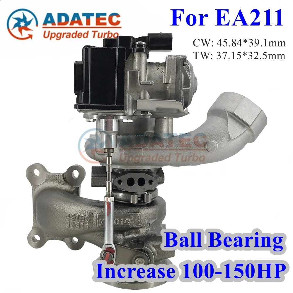EA211 Turbo Upgrade KP38 163897000000 Турбина для Audi A3 Q3 1.4 TSI Golf Passat CSSA CSTA DBVA Гибридный