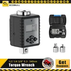 Динамометрический цифровой ключ, Регулируемый универсальный динамометрический ключ для ремонта машин и велосипедов