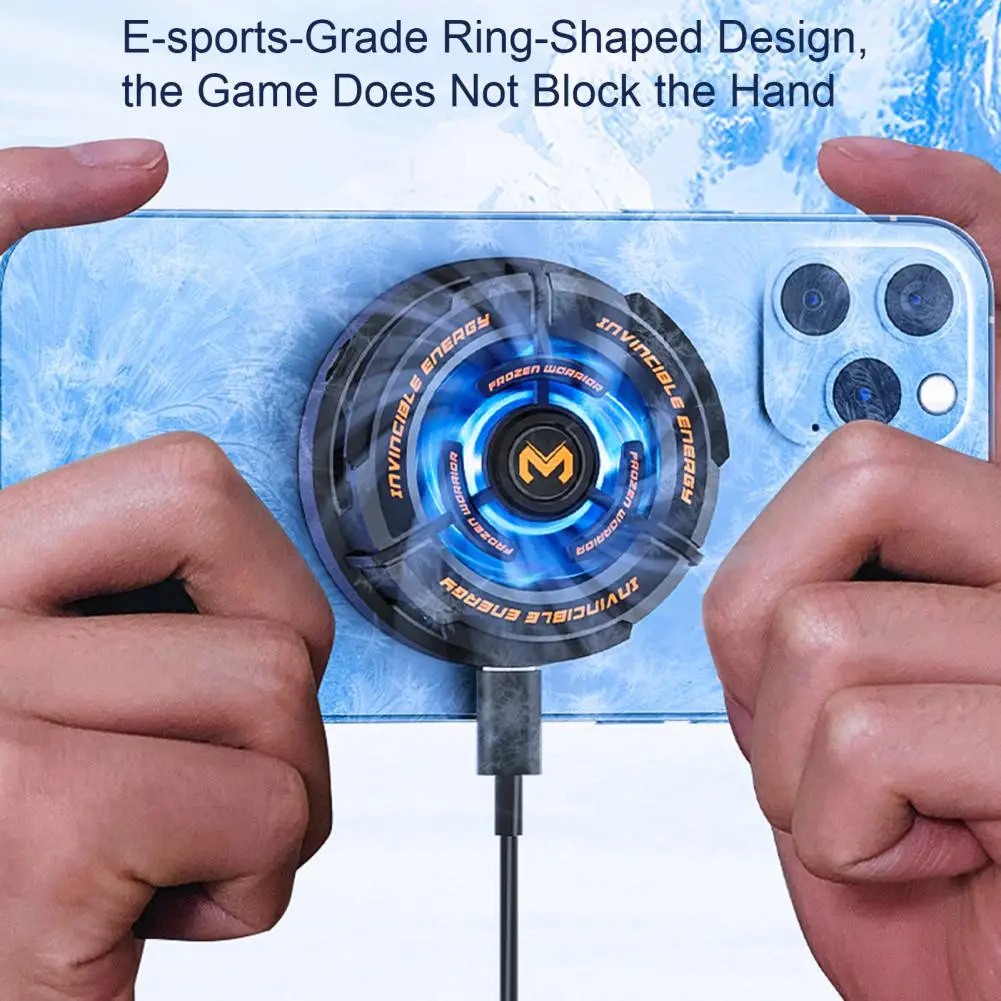 

Mobile Phone Radiator Practical Easy Installation Universal Cellphone Accessories Phone Cooling Fan Mobile Phone Cooler