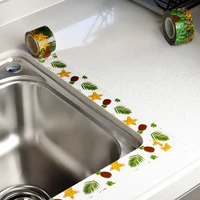2022 bathroom shower sink bathtub seal tape pvc self adhesive waterproof wall sticker for bathroom kitchen