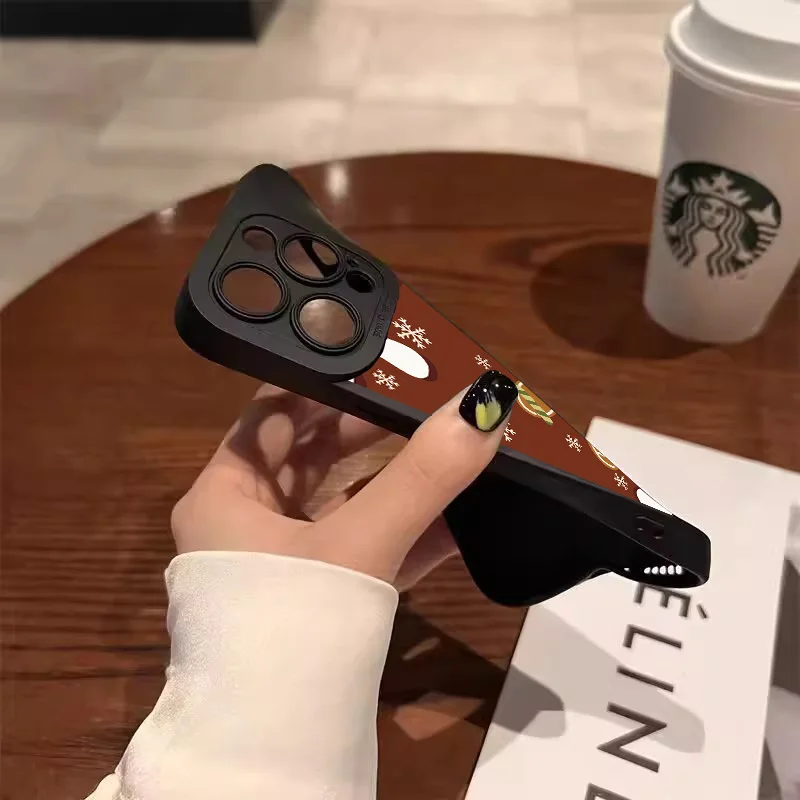 Nice Christmas Tree Graphic Pupil Full Screen Phone Case For OPPO A93 A91 A76 A74 A72 A71 A55 A54 A53 A9 A15 A7 A16 4G 5G Cover