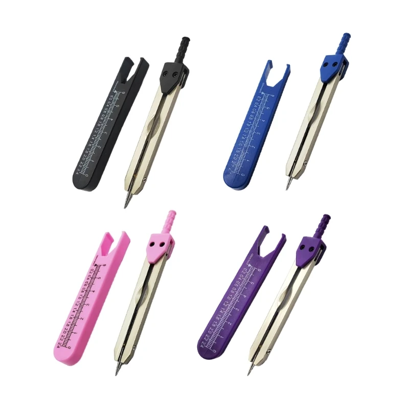 Измерительный инструмент с делителем для черчения EKGCalipers линейка 0‑2 4 дюйма