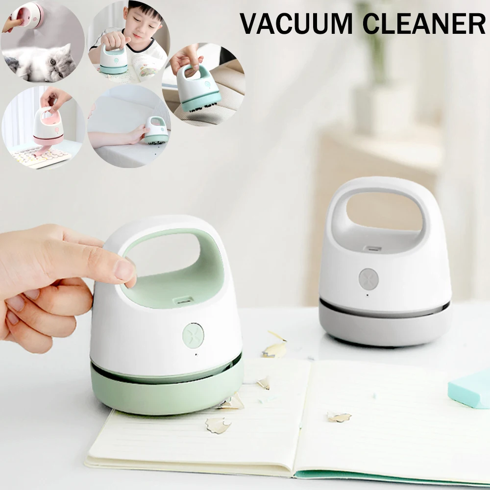 

Wireless Portable Vacuum Cleaner Handheld Home Car Cleaner Mini Computer Keyboard Cleaner Desktop Sofa Vacuum Cleaner 4 Colors