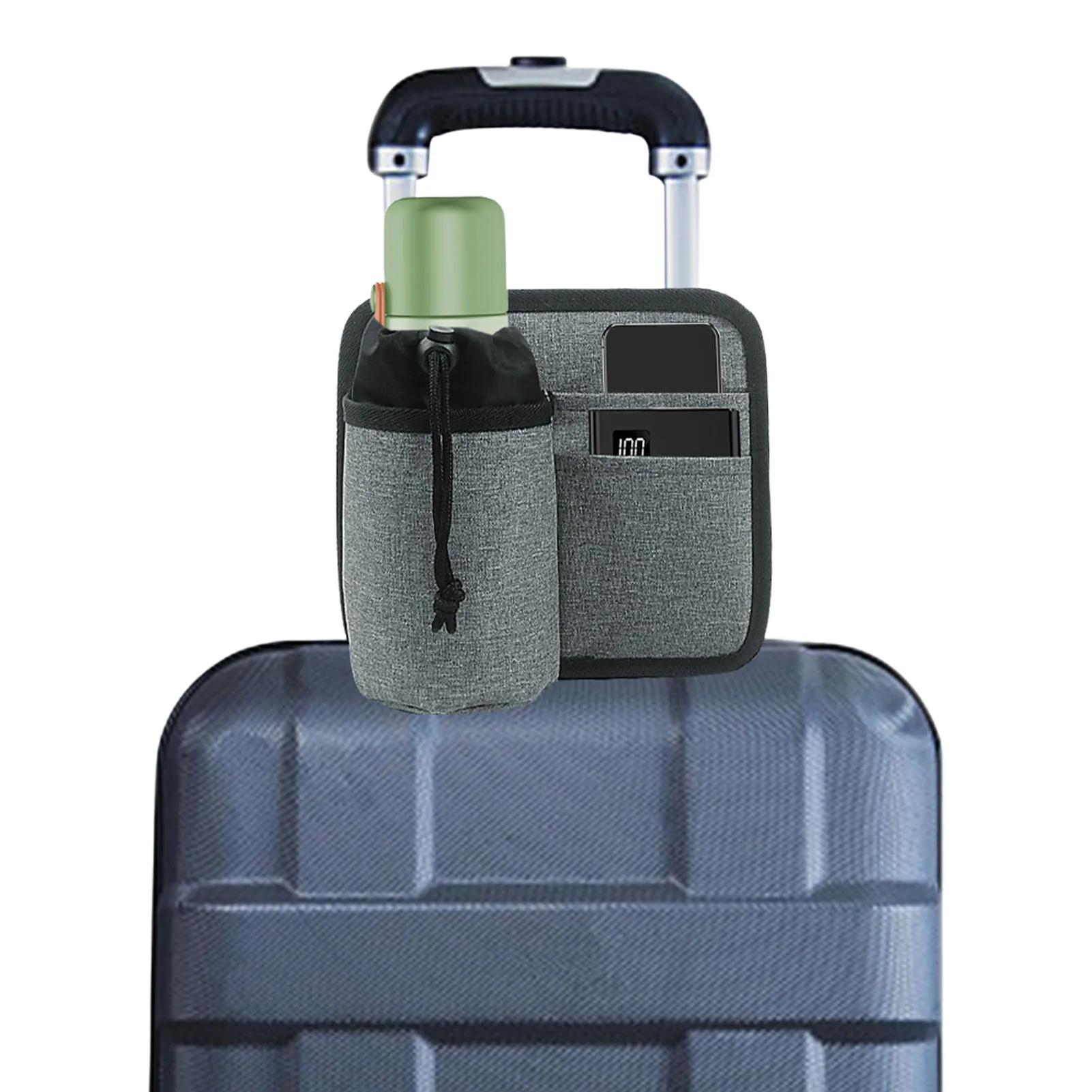 

Luggage Travel Cup Holder Practical Drink Carrier For Luggage Air Ticket Storage Bag Air Travel Accessory Gifts For Travelers