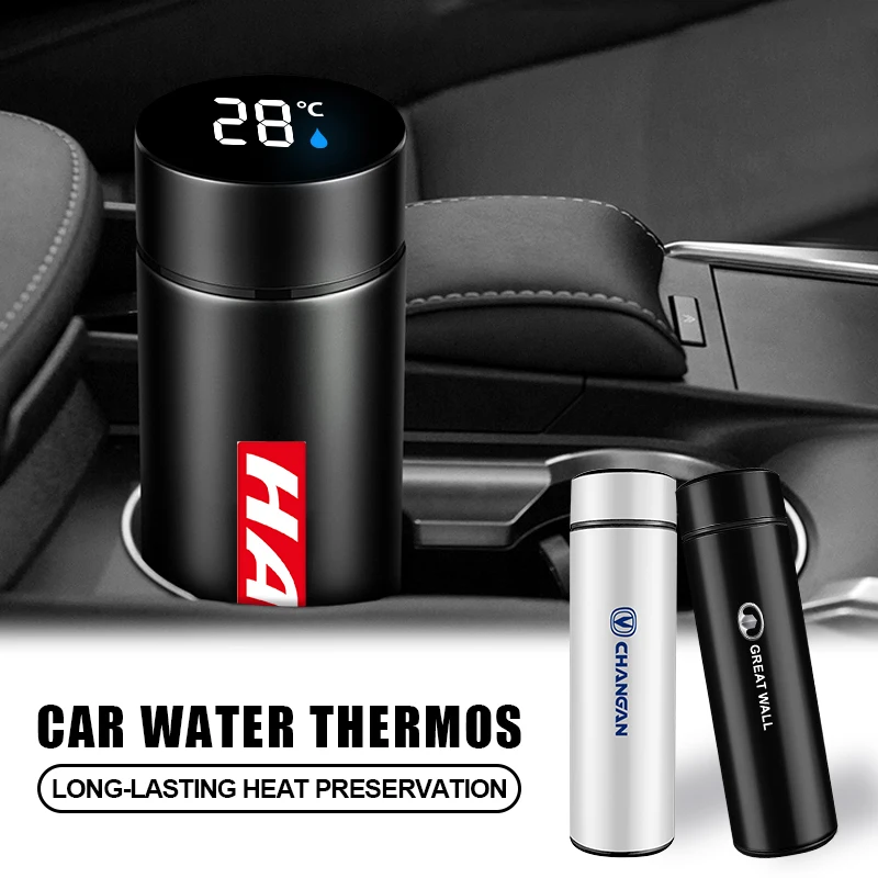 Умный термос с контролем температуры чашка из нержавеющей стали кофейная для