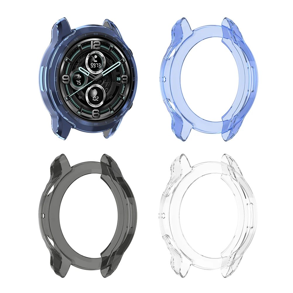 

Smart Watch TPU Protective Case Anti-Scratch Smartwatch Frame Shell for Ticwatch Pro 3 Lite Smart Accessories