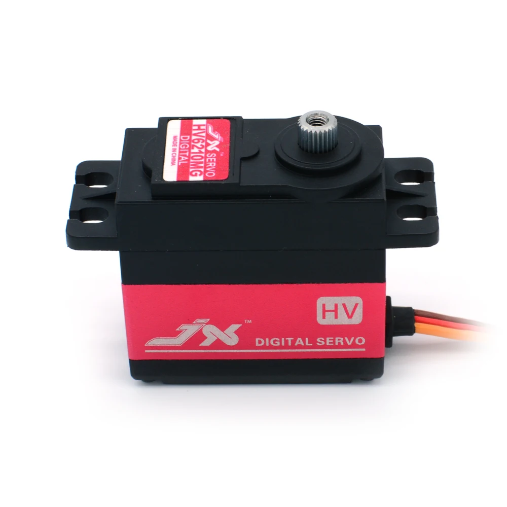

JX Servo PDI-HV6210MG 62g 11kg.cm@7.4v High Voltage Digital Core Motor Metal Gear Servos For RC Car