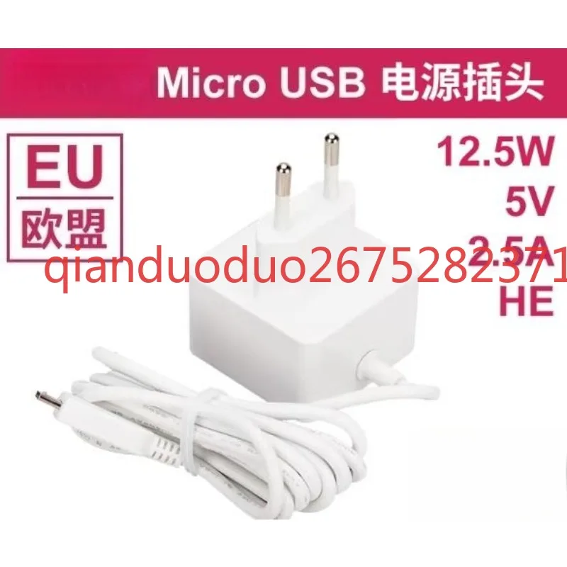 Фото Подходит для Raspberry Pi, разъем micro USB, 12.5W 5V2.5A, совместим с PI3B, PI ZERO. №2