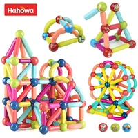 magic magnetic building blocks toy magnetic construction set magnet sticks ball rod games montessori educational toys for kids