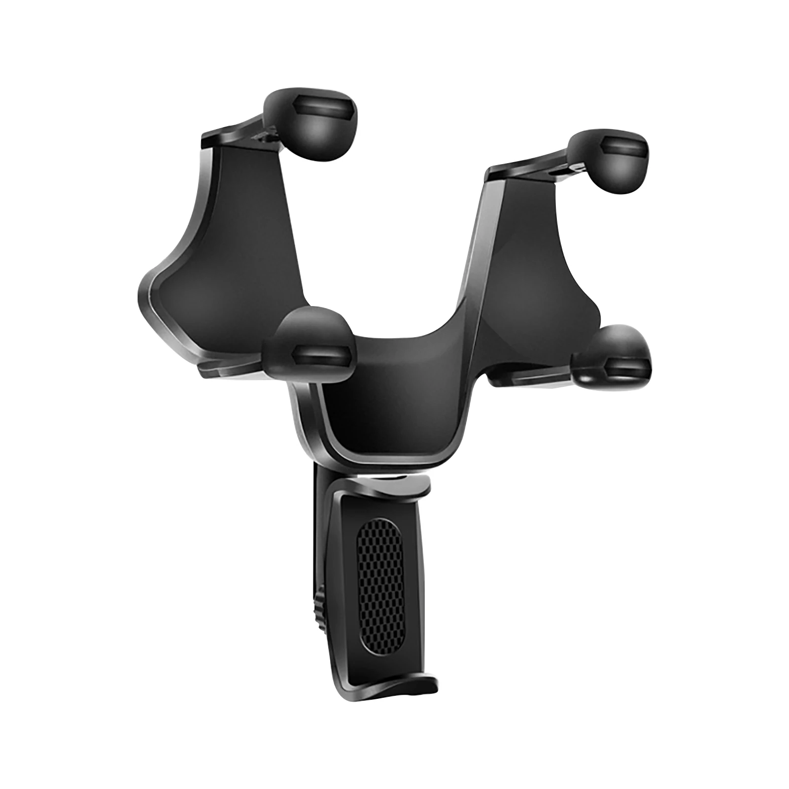 

Easy Install Durable ABS Mobile Phone Adjustable Tools Reusable Car Rear View Mirror Holder Universal Bracket Portable Rotatable