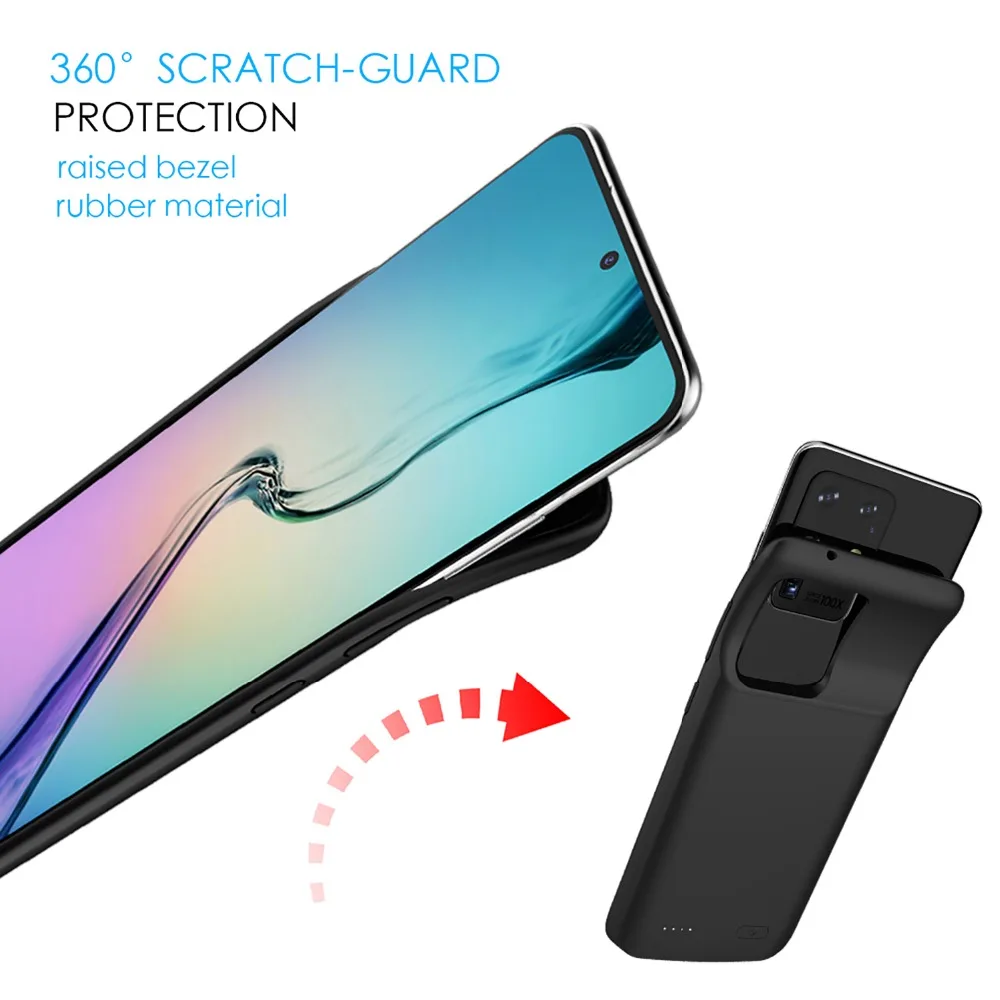Note 20 Ultra Power Case For Samsung Galaxy Note 20 Ultra battery charger case Galaxy S9 Note 10 Plus S8 Note 9 Power Bank Capa