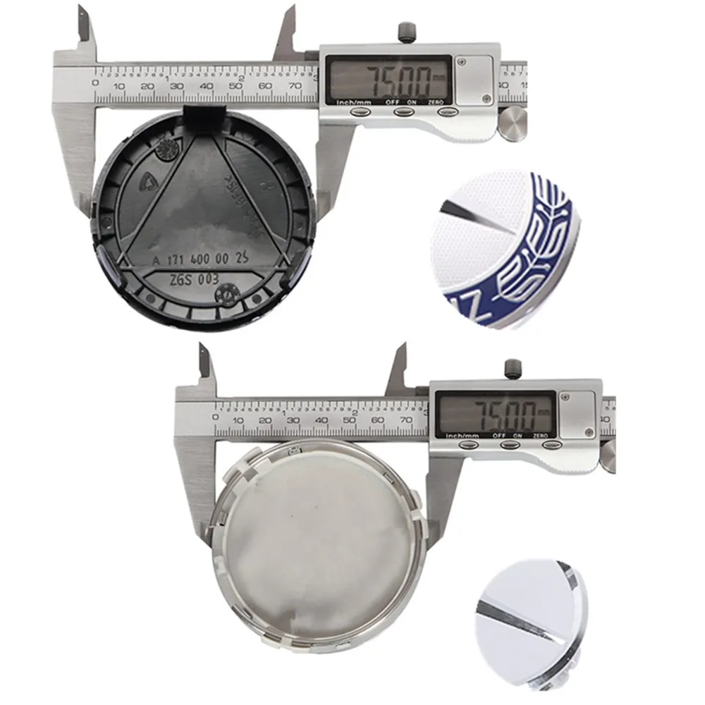 

4X 75mm For A C E B R Class W203 W205 W204 W212 W211 W213 W210 W164 C200 C260 C280 Car Wheel Cente Cover Hub Cap Accessories