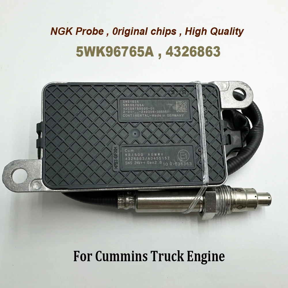 Для высококачественных чипов NGK Probe 5WK96765A 4326863 Датчик азота и кислорода NOX для