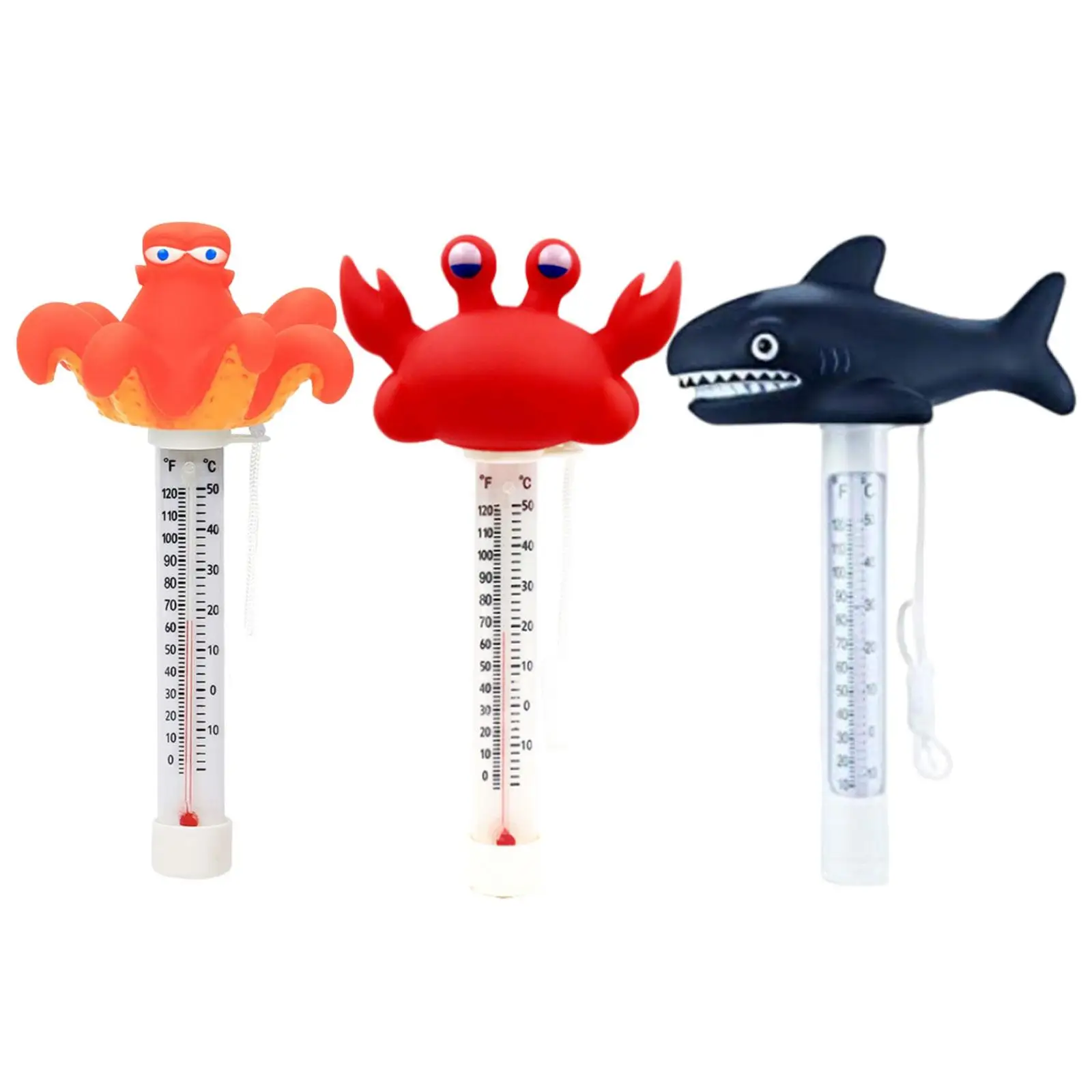 

Floating Swimming Pool Thermometer Portable Aquarium Thermometer Pool Accessories for Aquariums Spas Hot Tubs Fish Ponds
