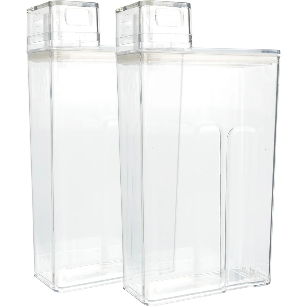 

Laundry Detergent Container Bottle Dispenser Soap Liquid Bucket Softener Containers Refillable Dispensers Sub Box Fabric Washing