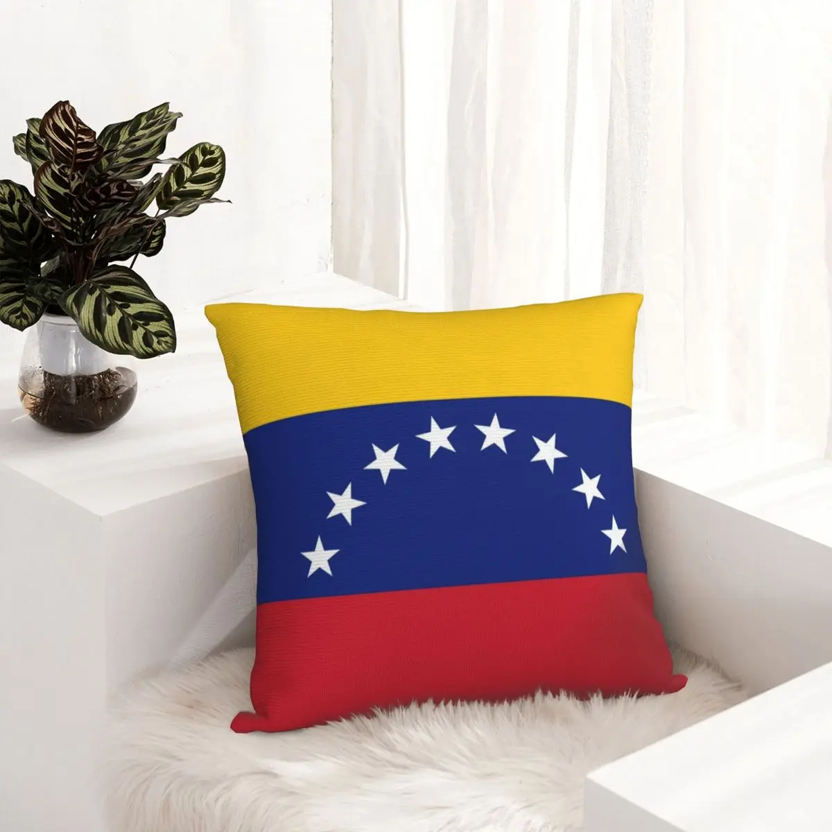 

Прямоугольные наволочки Венеция, наволочки с флагом Венесуэлы, модные декоративные Наволочки на молнии для сидений, 40*40 см