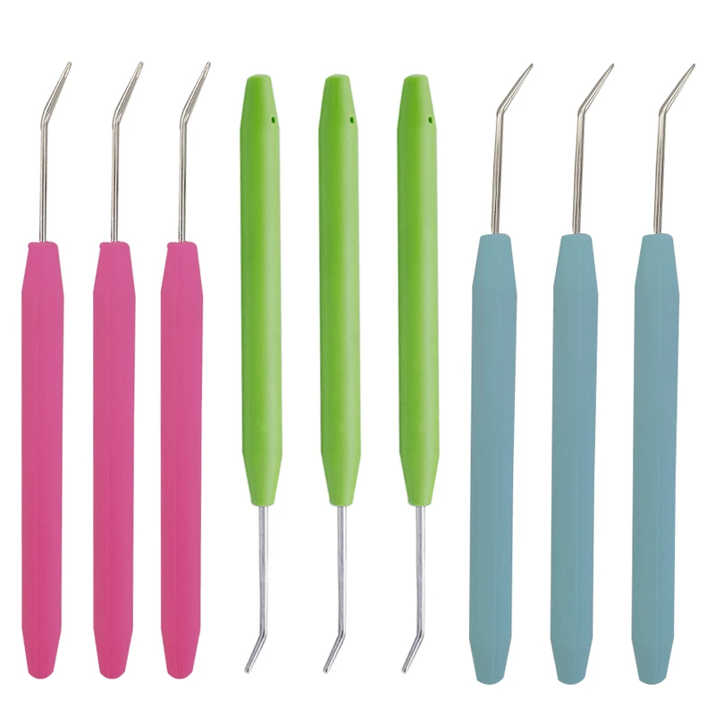 Набор для вязания 6 предметов вязание раньше с пластиковыми вязальными спицами