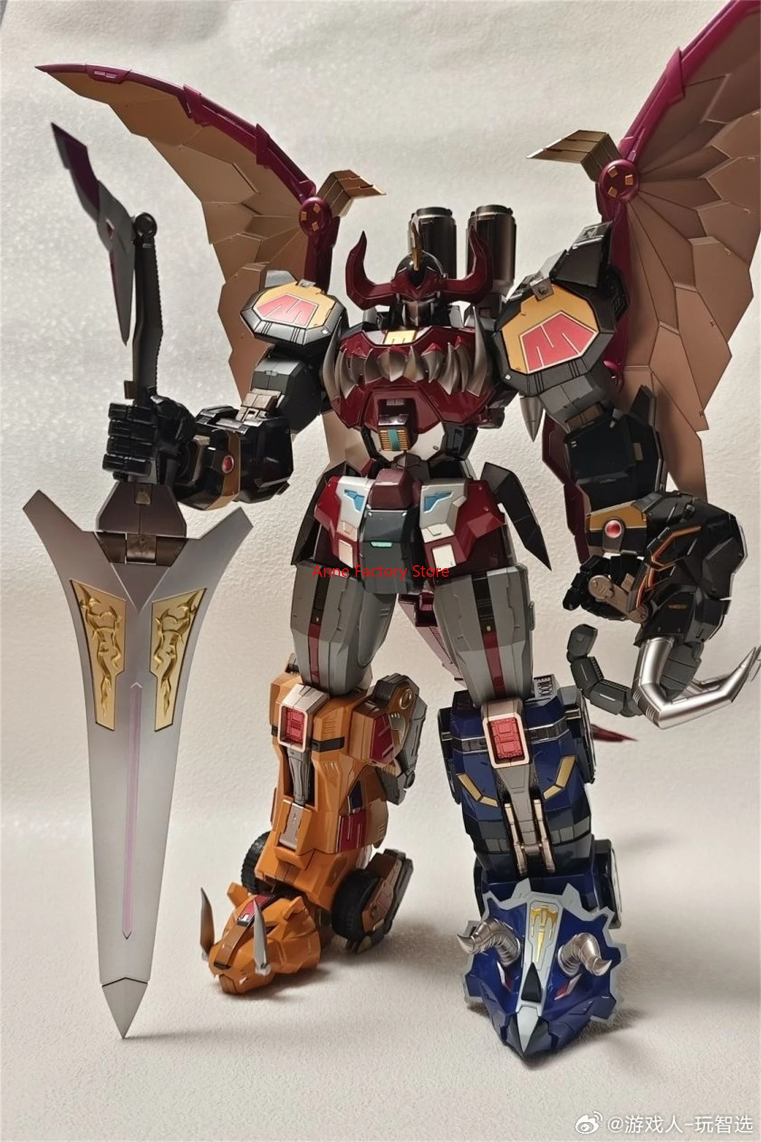 Фото [В НАЛИЧИИ] Модель Beast King G-01 G01 DaiZyuJin Dragon Caesar Mighty Morphin Power TEAM Аниме Фигурка №4
