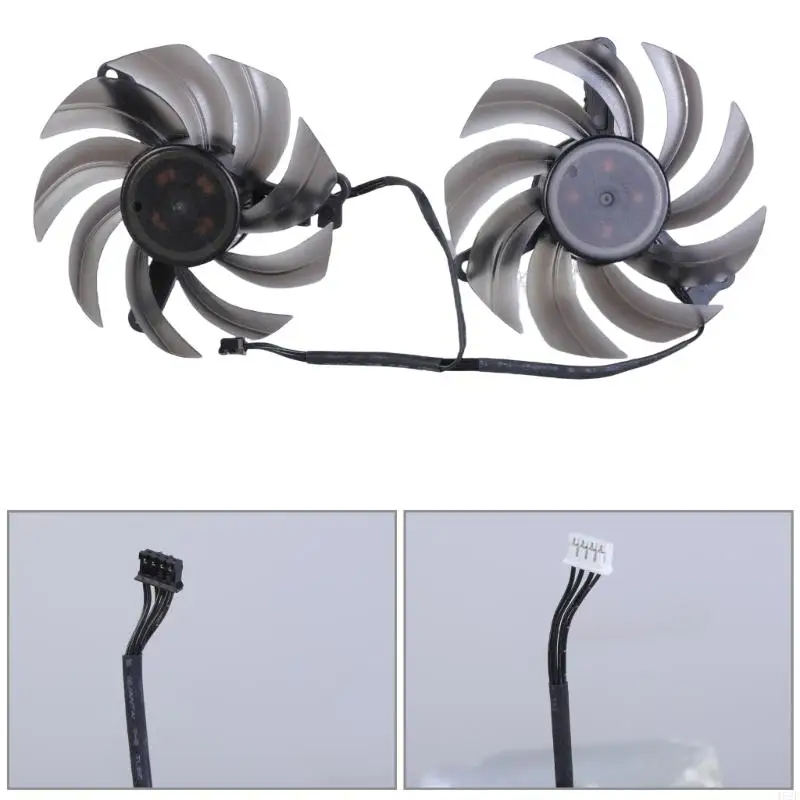 462E для RTX3060 TI 3070 3070TI 3080 3080TI 80 мм TH8015S2H-PCC01 4PIN VGA FAN ГРАФИЧЕСКА