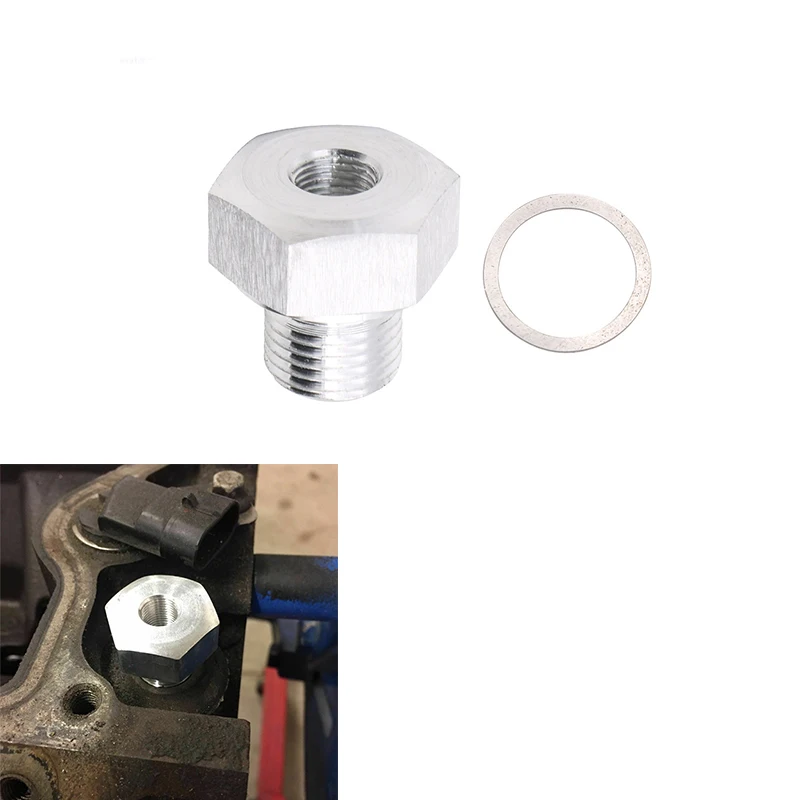 Адаптер датчика давления масла M16 X1 5 на 1/8 NPT для двигателей серии GM LS — аксессуар