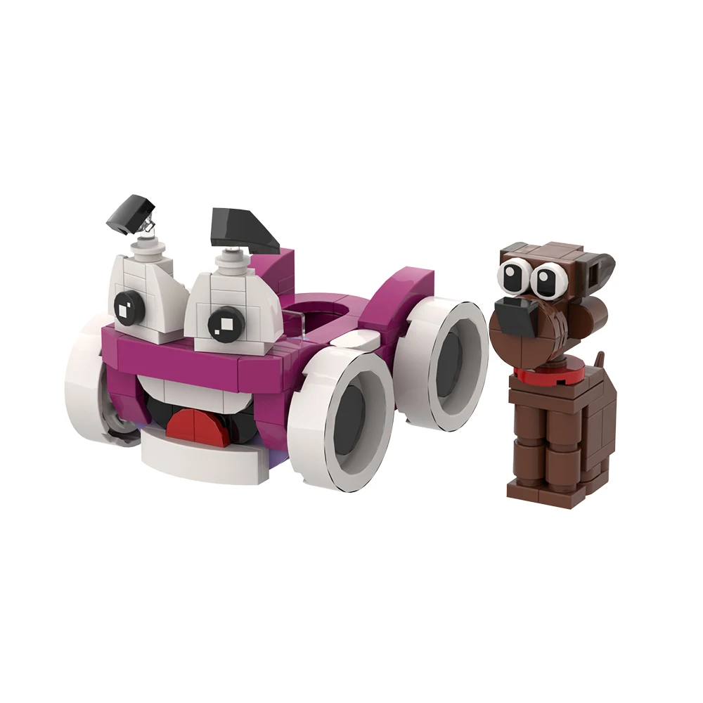 Модель Moc Putt-Putt & Pep строительные блоки автомобили из фильмов мультяшные милые