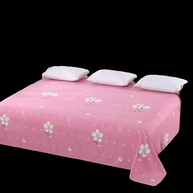Rural Tukang Kang Sheet Large Size Lengthened Bed Double Tatami Special Pure Cotton Sanding Winter Non-Slip