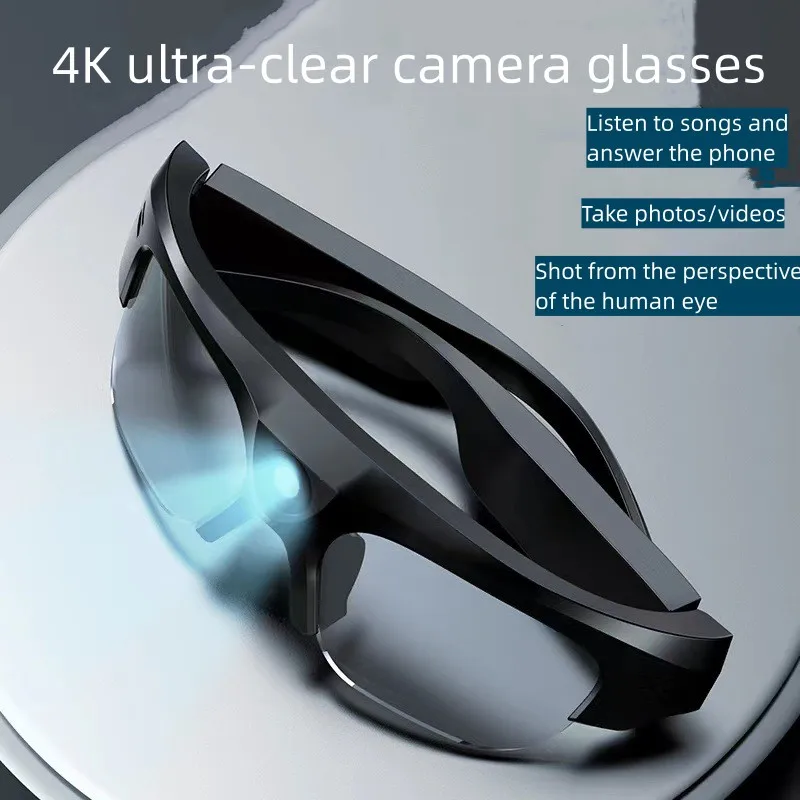 Smart Glasses TWS Wireless Bluetooth Glasses waterproof Video Recording Sports outdoor riding Call Mini 2K HD Camera Sunglasses