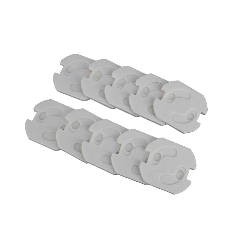 

10pcs EU Power Socket Electrical Outlet Baby Kids Child Safety Guard Protection Anti Electric Shock Plugs Protector Rotate Cover