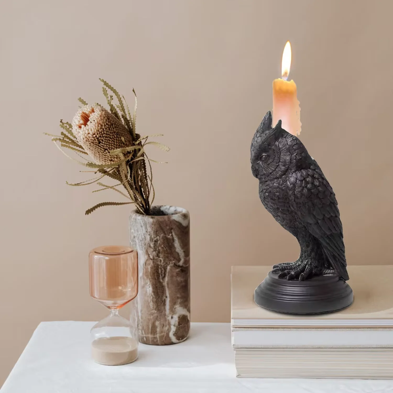 Лидер продаж украшение на Хэллоуин ворона призрак фестиваль реквизит подсвечник