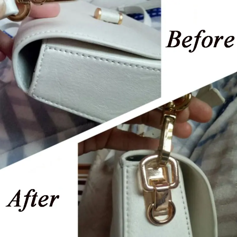 

2Pcs Bag Hanging Double Hanging Buckle Bag Double Ear Ring Bag Hardware Accessories Bag Hook Bag Chain Accessories Multifunction
