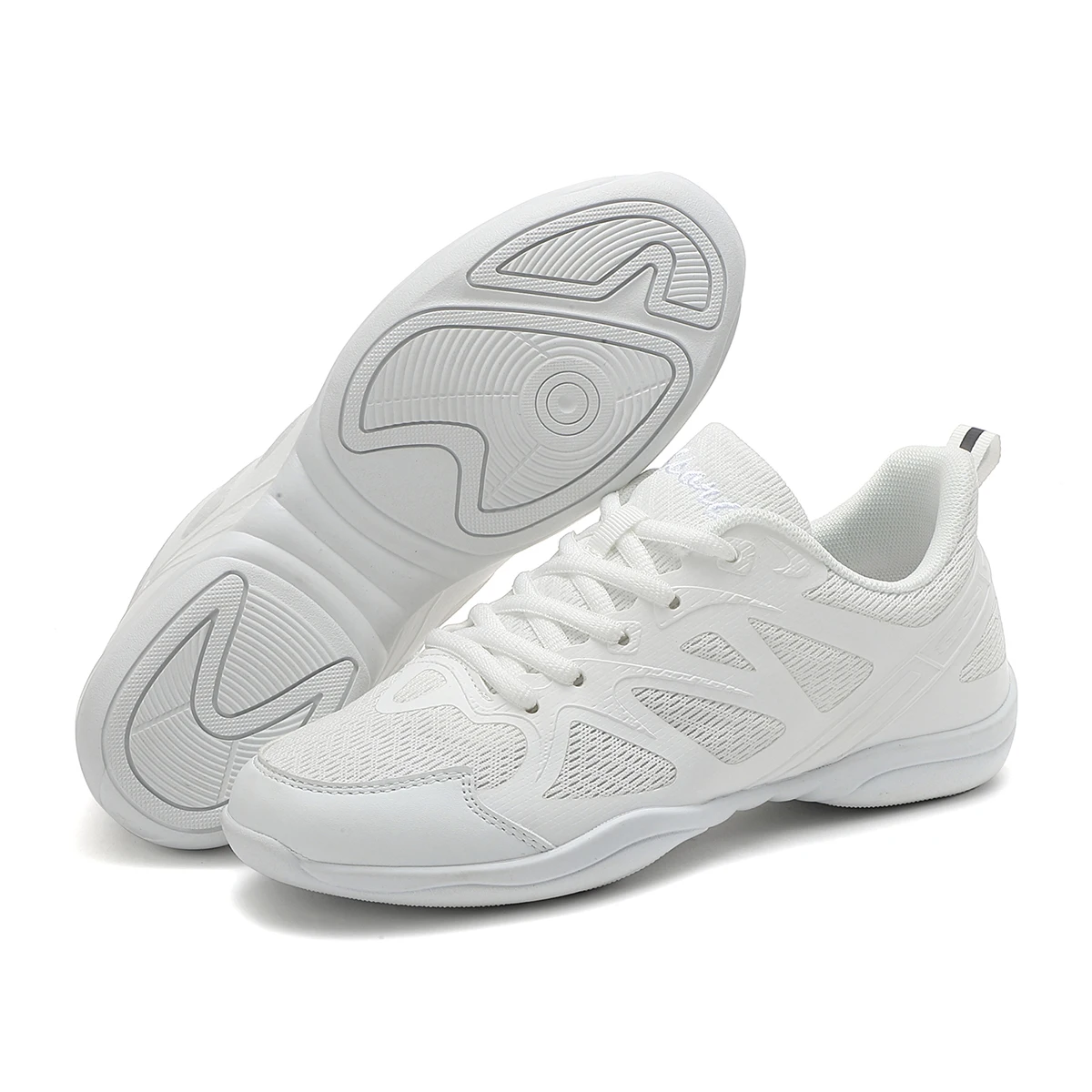 2415 белые кроссовки для танцев девочек Marwoo спортивные тренировочные тенниса