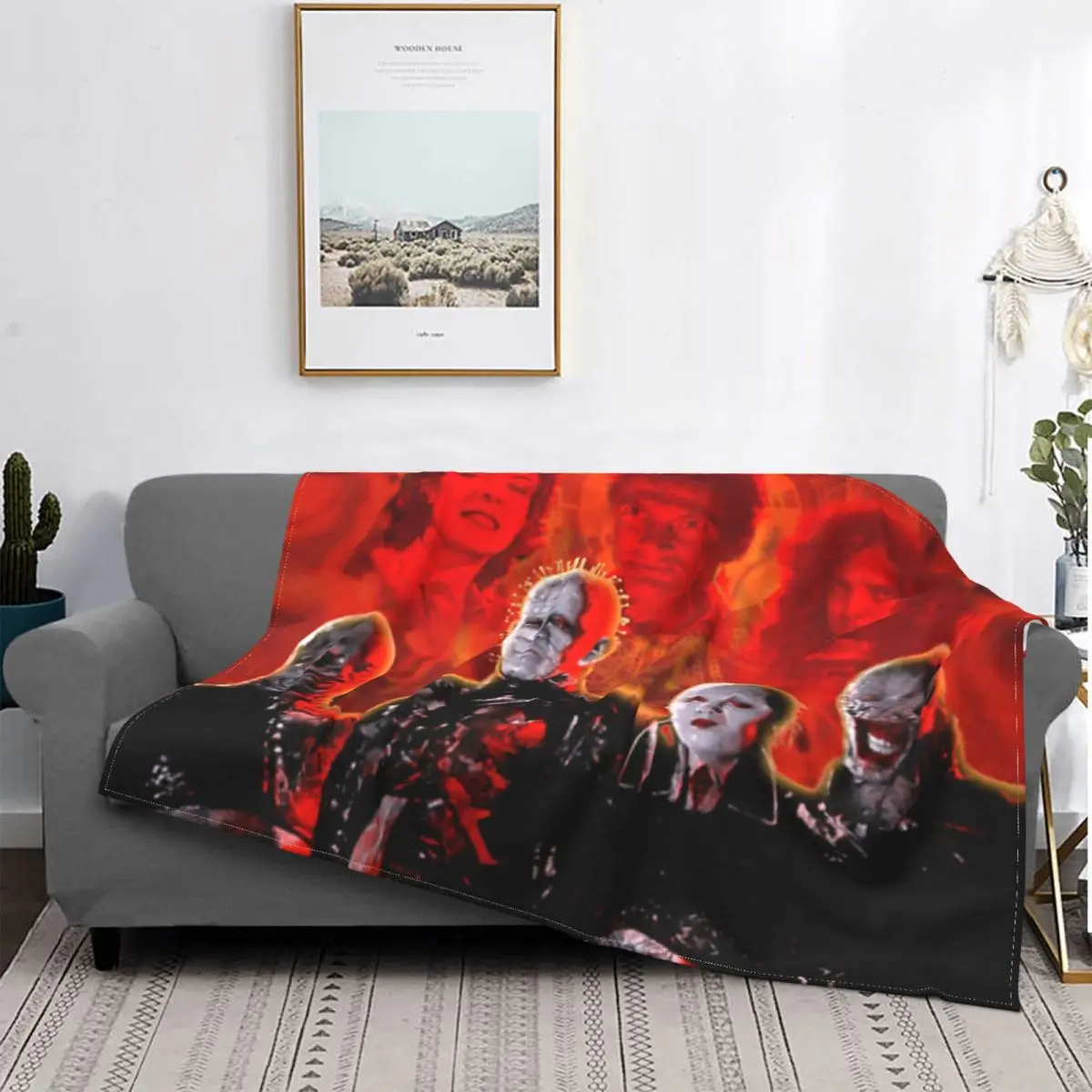 Коробка-головоломка Cenobites Pinhead ультрамягкое одеяло из микрофлиса