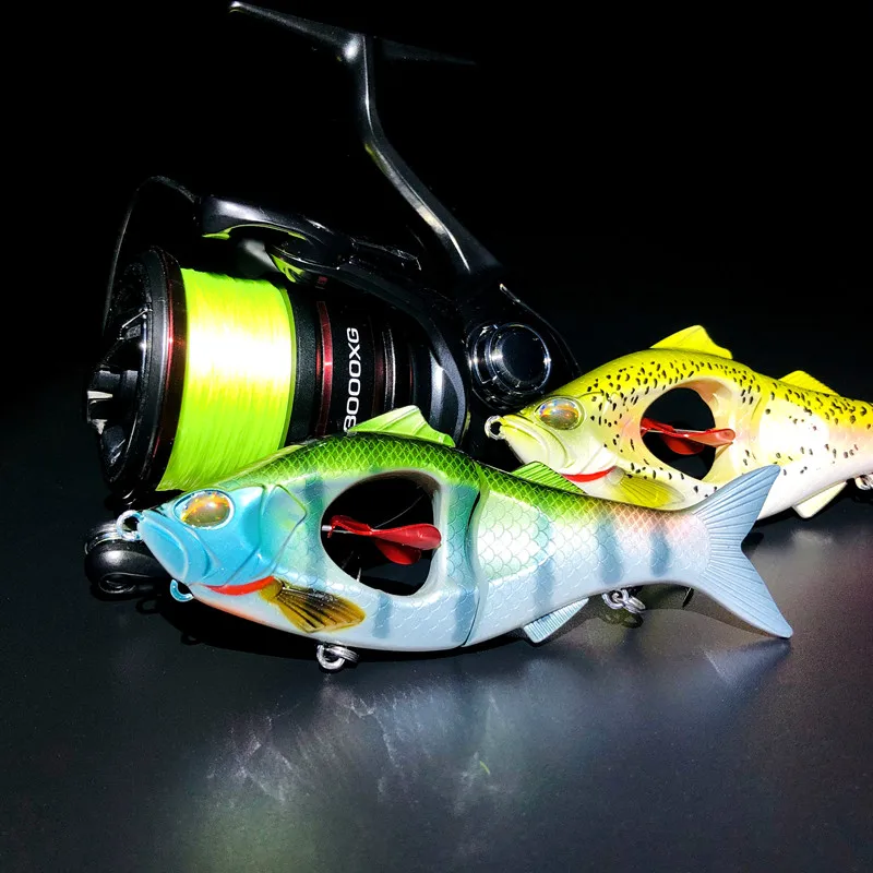 GREENSPIDER Новая 10г 23г Пропеллер соединенный приманка затопляющаяся Swimbait искусственная рыболовная приманка Jerkbait Crankbait Hard on.