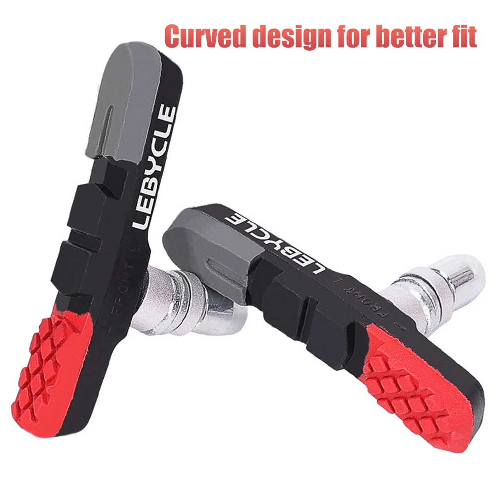 

Professional Mountain Bike Speed Brake Pads Small Wheel Brake Parts Bike Brake System Parts Curved Design Bicycle Brake Pad