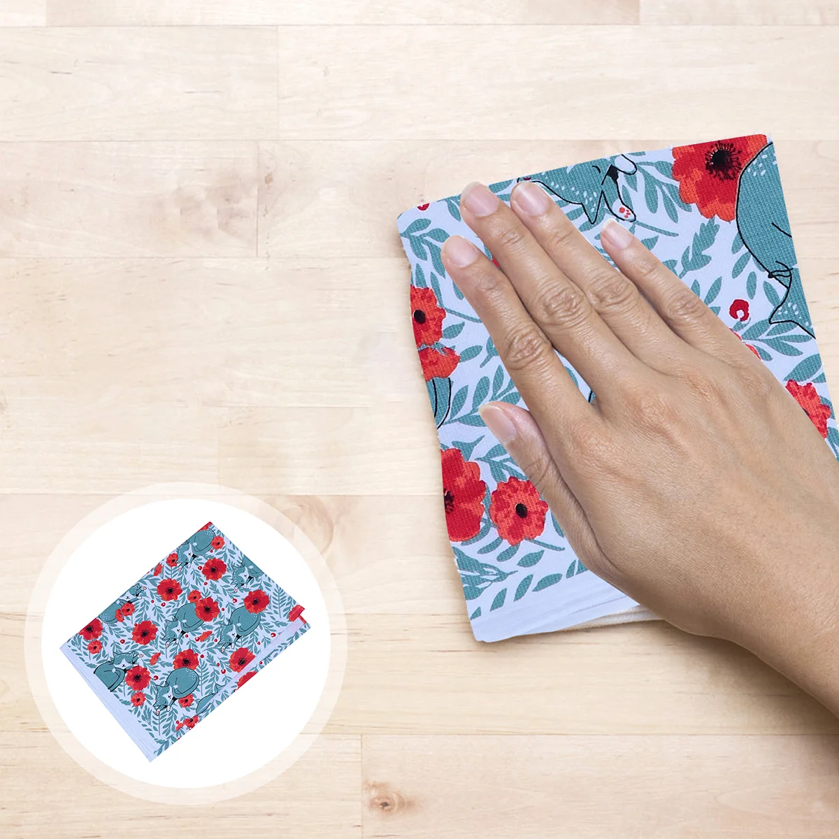 

1Pc Window Cloth Washing Dishes Towel Kitchen Duster Towel Thick Cleaning Cloths Dish Towel Cotton Hand Towel