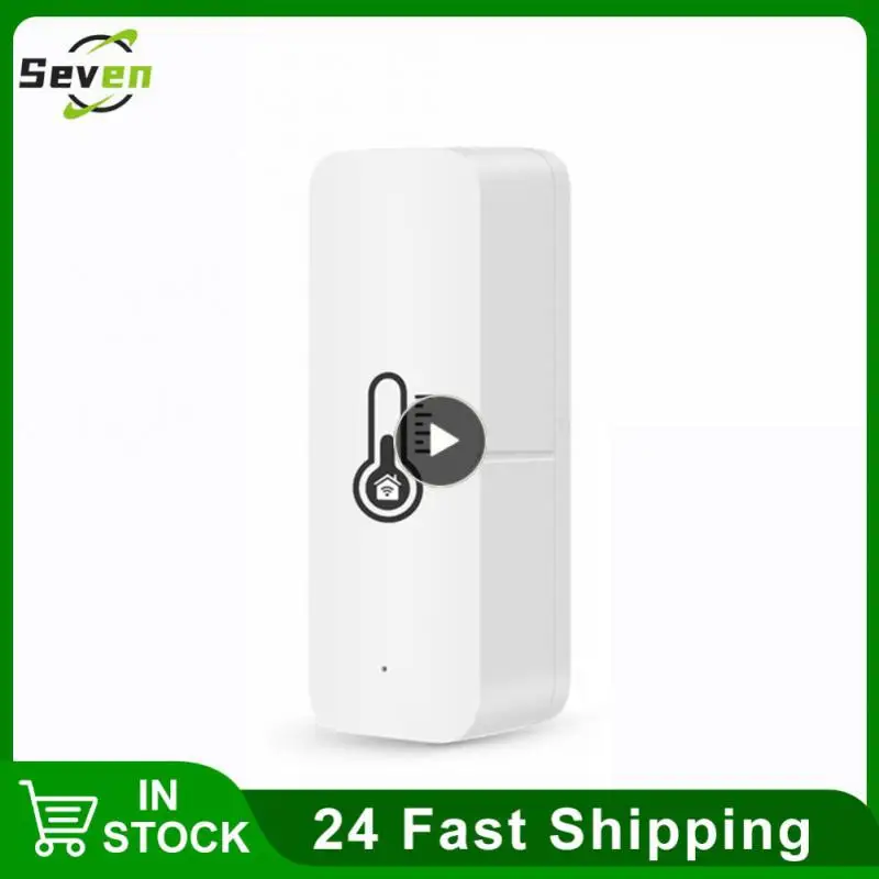 

Умный Wi-Fi датчик температуры и влажности Tuya, комнатный гигрометр, контроллер, мониторинг для Alexa Google Home, 1 ~ 8 шт.