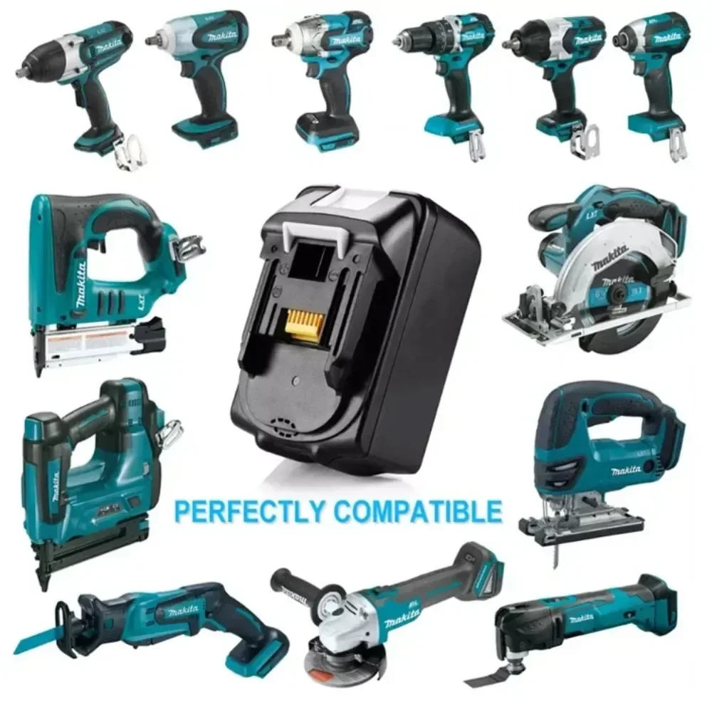 100% совместимый с Makita 18 в беспроводной Перезаряжаемый Электроинструмент Замена