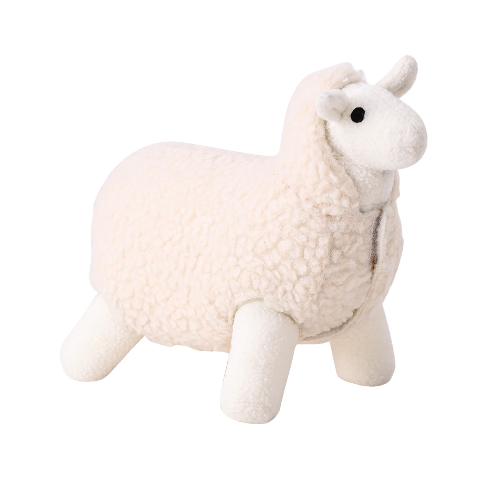 

Sheep Squeaky Dog Toy Sheep Stuffed Toys For Dogs Plush Sheep Toy Cute Soft Stuffed Puppy Toys Chew Training Supplies For Teeth