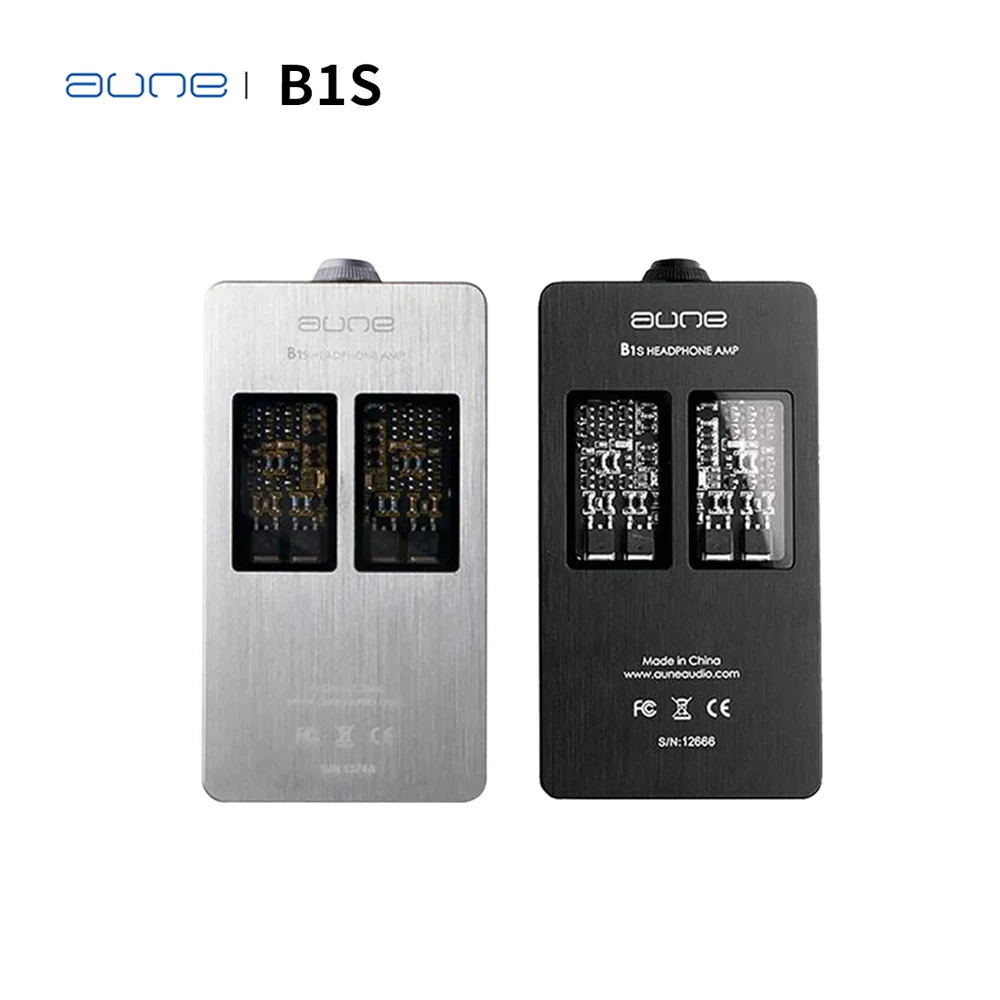 

AUNE B1S Hifi Headphone Amplifier Class A Fully Discrete Large Thrust DSD Portable Headphone Amp vs shanling fiio weiliang