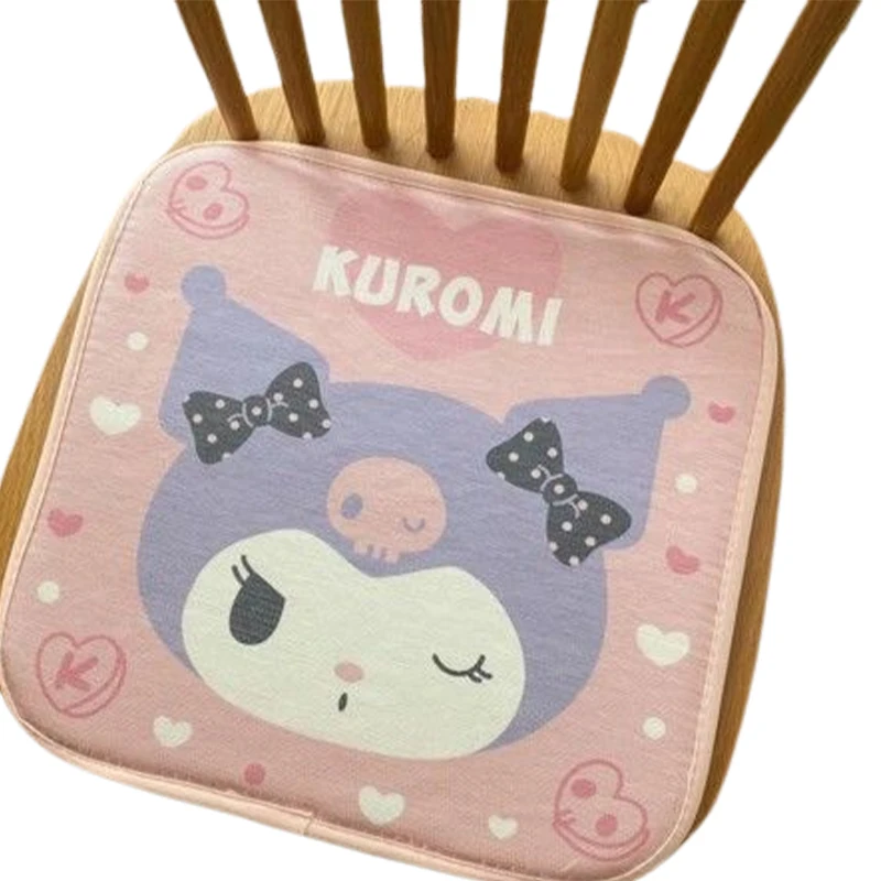 

Подушка Sanrios Kuromi Kawaii симпатичная мультяшная аниме стильная мягкая губчатая Нескользящая Удобная дышащая офисная спальня для дома