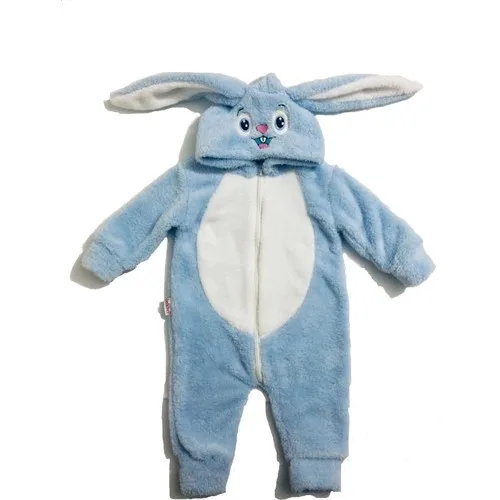 

Bebesev Baby Welsoft Zipper Rabbit Jumpsuit Sleep Baby Comfortable Soft Cotton