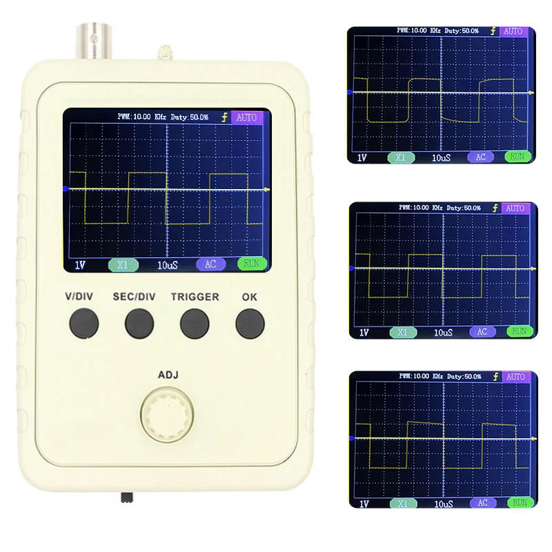 

DSO150 Fully Assembled DIY Kit Oscilloscope Teaching DIY Digital Oscilloscope Kit DSO138 Upgrade Version with BNC Probe